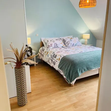 Le Petit Cosy King Size Bed, Calme Et Parking Prive Apartmán